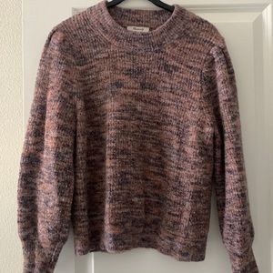 Madewell M sweater. Sleeves have a pirate like look.